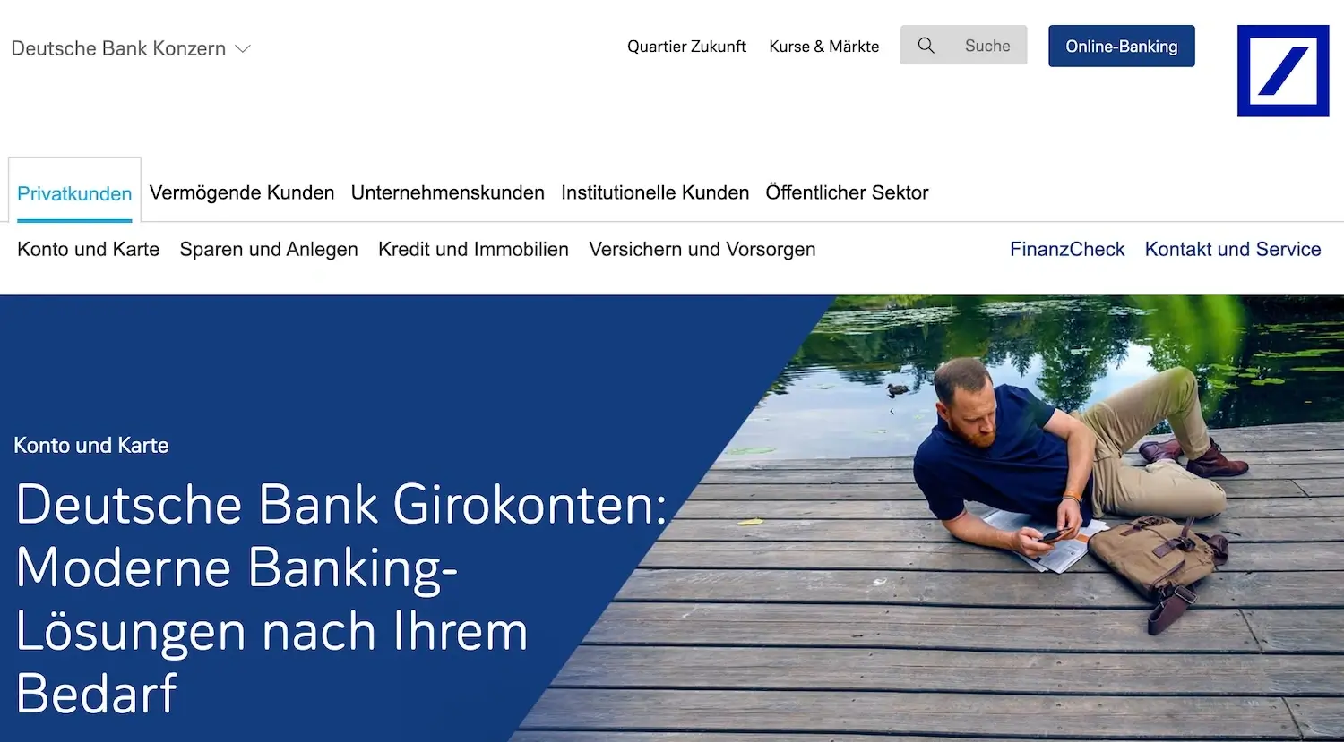 Deutsche Bank zweites Konto eröffnen